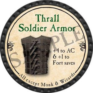 Thrall Soldier Armor - 2016 (Onyx) - C26
