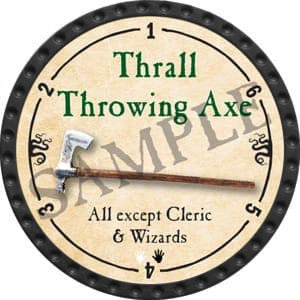Thrall Throwing Axe - 2016 (Onyx) - C26