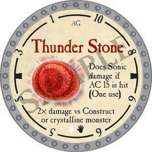 Thunder Stone - 2020 (Platinum) - C17