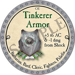 Tinkerer Armor - 2023 (Platinum) - UC – Trent Tokens