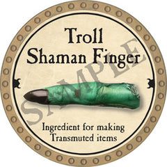 Troll Shaman Finger - 2018 (Gold) - T