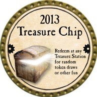 Treasure Chip - 2013 (Gold) - Unusable