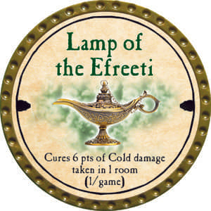 Lamp of the Efreeti - 2014 (Gold) - C26