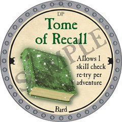 Tome of Recall - 2018 (Platinum)