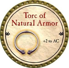 Torc of Natural Armor - 2009 (Gold) - R