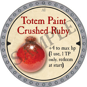Totem Paint Crushed Ruby - 2019 (Platinum)