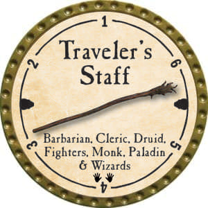 Traveler’s Staff - 2014 (Gold)