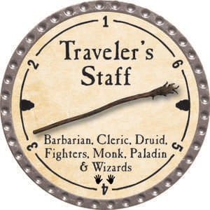 Traveler's Staff - 2014 (Platinum) - C