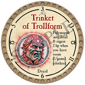Trinket of Trollform - 2024 (Gold)