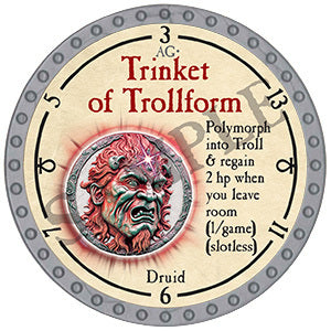 Trinket of Trollform - 2024 (Platinum)