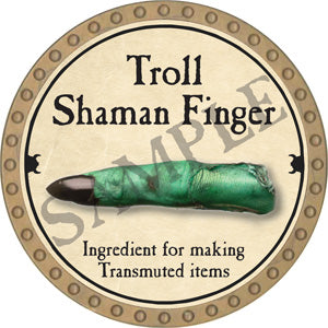 Troll Shaman Finger - 2018 (Gold) - C37