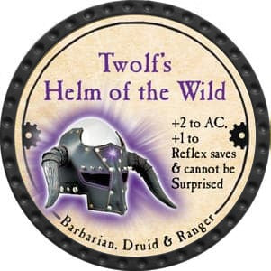 Twolf’s Helm of the Wild - 2013 (Onyx) - C117