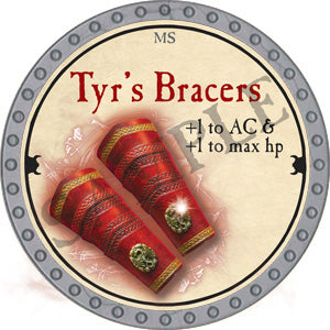 Tyr's Bracers - 2018 (Platinum) - C37