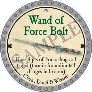 Wand of Force Bolt - 2020 (Platinum)