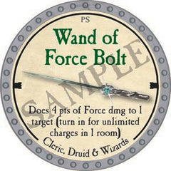 Wand of Force Bolt - 2020 (Platinum) - UC