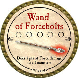Wand of Forcebolts - 2012 (Gold)