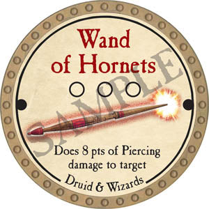 Wand of Hornets - 2017 (Gold) - C37