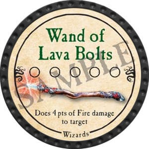 Wand of Lava Bolts - 2016 (Onyx) - C26