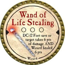 Wand of Life Stealing - 2008 (Gold) - C37