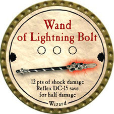 Wand of Lightning Bolt - 2011 (Gold) - C37