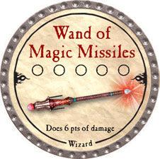Wand of Magic Missiles - 2010 (Platinum) - C37