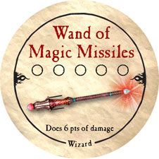 Wand of Magic Missiles - 2006 (Wooden) - C37