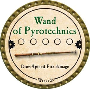 Wand of Pyrotechnics - 2013 (Gold) - UC