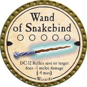 Wand of Snakebind - 2014 (Gold)