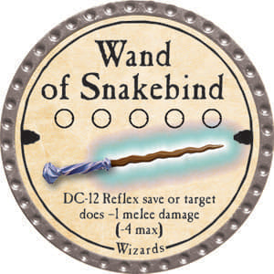 Wand of Snakebind - 2014 (Platinum) - C