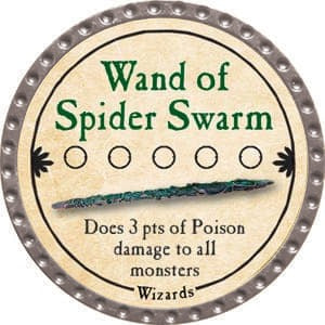 Wand of Spider Swarm - 2015 (Platinum) - C37