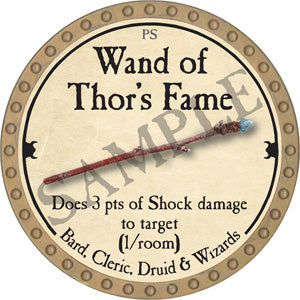 Wand of Thor's Fame - 2018 (Gold)