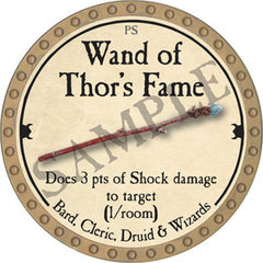 Wand of Thor's Fame - 2018 (Gold) - C