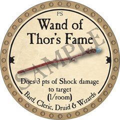Wand of Thor's Fame - 2018 (Gold)