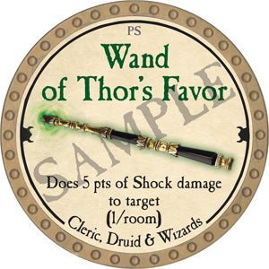 Wand of Thor's Favor - 2018 (Gold) - C37