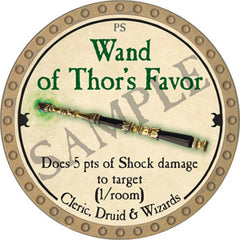 Wand of Thor's Favor - 2018 (Gold) - C37