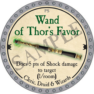 Wand of Thor's Favor - 2018 (Platinum) - C37