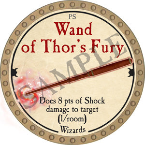 Wand of Thor's Fury - 2018 (Gold) - C37