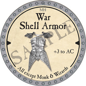 War Shell Armor - 2019 (Platinum) - C17