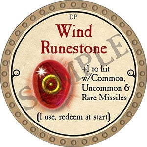 Wind Runestone - 2023 (Gold)