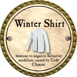 Winter Shirt - 2012 (Gold)