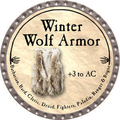 Winter Wolf Armor - 2012 (Platinum) - C37