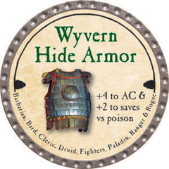 Wyvern Hide Armor - 2014 (Platinum) - C37
