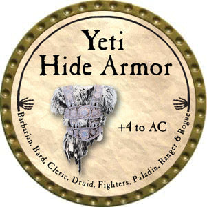 Yeti Hide Armor - 2012 (Gold)