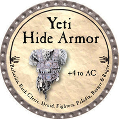Yeti Hide Armor - 2012 (Platinum) - C37