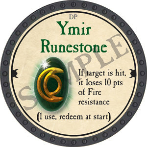 Ymir Runestone - 2018 (Onyx) - C26