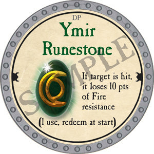Ymir Runestone - 2018 (Platinum) – Trent Tokens