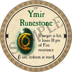 Ymir Runestone - 2018 (Gold) - UC
