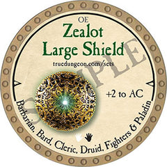 Zealot Large Shield - 2021 (Gold) - UC