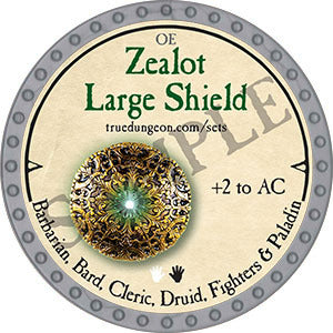 Zealot Large Shield - 2021 (Platinum) - C17