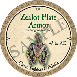 Zealot Plate Armor - 2021 (Gold)